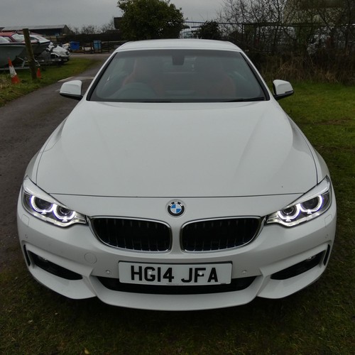 15 - BMW 435i M Sport Auto, Convertible,
Registration number: HG14 JFA,
V5: Present,
Odometer reading: 22... 