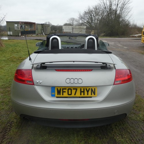 9 - Audi TT TFSI Convertible,
Registration number: WF07 HYN,
V5: Present, 
Odometer reading: 39,094 mile... 