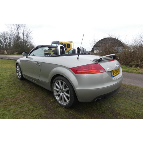 9 - Audi TT TFSI Convertible,
Registration number: WF07 HYN,
V5: Present, 
Odometer reading: 39,094 mile... 