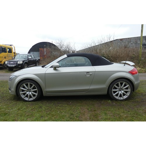 9 - Audi TT TFSI Convertible,
Registration number: WF07 HYN,
V5: Present, 
Odometer reading: 39,094 mile... 