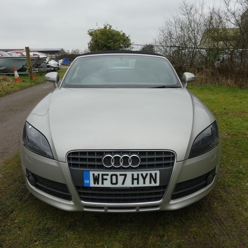 9 - Audi TT TFSI Convertible,
Registration number: WF07 HYN,
V5: Present, 
Odometer reading: 39,094 mile... 