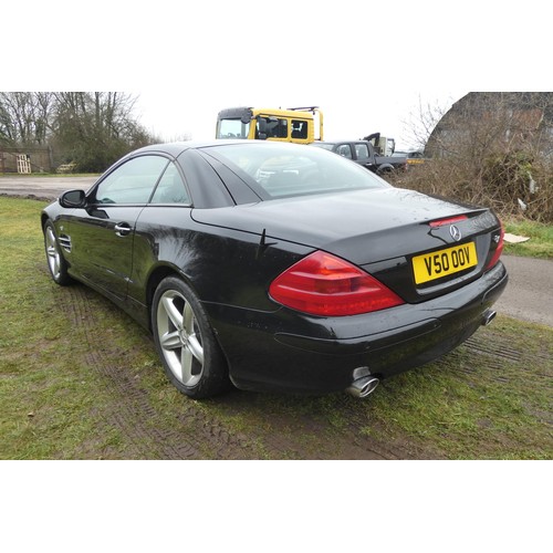 11 - Mercedes SL500 Auto
Registration number: V50 OOV
V5: Present,
Odometer reading: 98,974 miles,
Date o... 