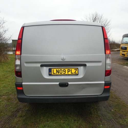 27 - Mercedes Vito CDI Long, refrigerated van,
Registration number: LN09 PLZ,
V5: Present,
Odometer readi... 