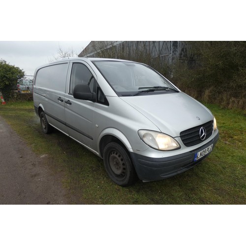 27 - Mercedes Vito CDI Long, refrigerated van,
Registration number: LN09 PLZ,
V5: Present,
Odometer readi... 