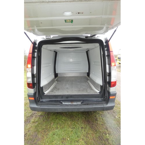 27 - Mercedes Vito CDI Long, refrigerated van,
Registration number: LN09 PLZ,
V5: Present,
Odometer readi... 