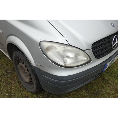 27 - Mercedes Vito CDI Long, refrigerated van,
Registration number: LN09 PLZ,
V5: Present,
Odometer readi... 