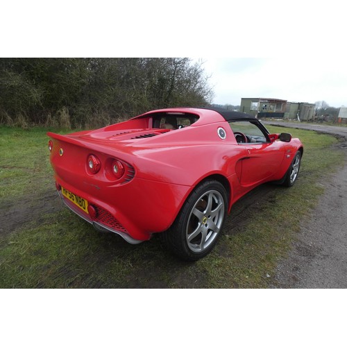 25 - Lotus Elise S, Convertible,
Registration number: HF56 NBO,
V5: Present,
Odometer reading: 14,508 mil... 