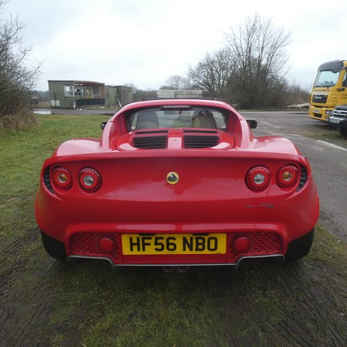 25 - Lotus Elise S, Convertible,
Registration number: HF56 NBO,
V5: Present,
Odometer reading: 14,508 mil... 