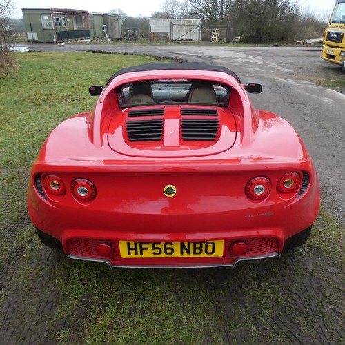 25 - Lotus Elise S, Convertible,
Registration number: HF56 NBO,
V5: Present,
Odometer reading: 14,508 mil... 