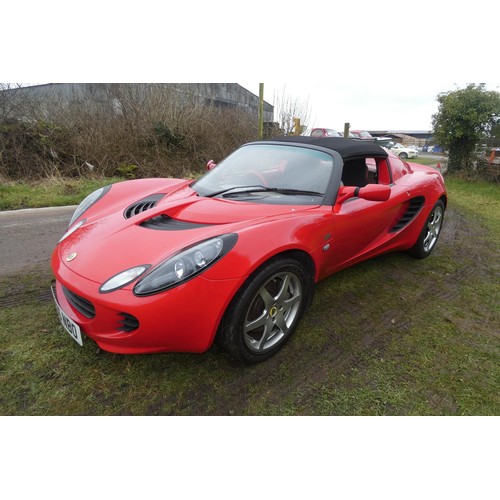 25 - Lotus Elise S, Convertible,
Registration number: HF56 NBO,
V5: Present,
Odometer reading: 14,508 mil... 