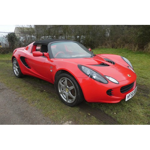 25 - Lotus Elise S, Convertible,
Registration number: HF56 NBO,
V5: Present,
Odometer reading: 14,508 mil... 