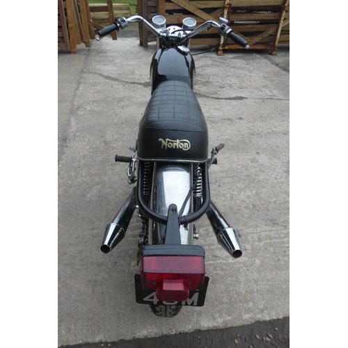 22 - Norton Commando 750 1973,
Registration number: PUM 45M,
V5 present with some old MoTs, and Haynes Ma... 