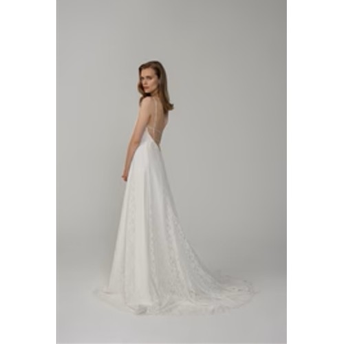 349 - 1 x Rowley Hesselballe Aden lace wedding dress RRP £249 (was originally much higher than this) size ... 