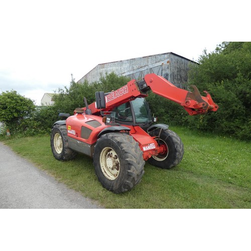 6800 - Manitou MLT 629 Turbo Telescopic handler, complete with Pallet forks
Registration number: W499 JJW
T... 
