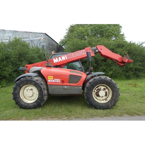 6800 - Manitou MLT 629 Turbo Telescopic handler, complete with Pallet forks
Registration number: W499 JJW
T... 