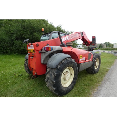6800 - Manitou MLT 629 Turbo Telescopic handler, complete with Pallet forks
Registration number: W499 JJW
T... 