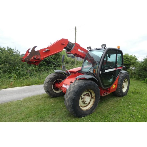 6800 - Manitou MLT 629 Turbo Telescopic handler, complete with Pallet forks
Registration number: W499 JJW
T... 