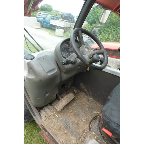 6800 - Manitou MLT 629 Turbo Telescopic handler, complete with Pallet forks
Registration number: W499 JJW
T... 