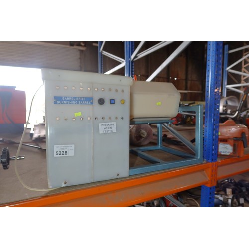 1 x Balco Barrel Brite Burnishing Barrel barrelling machine 240v ...