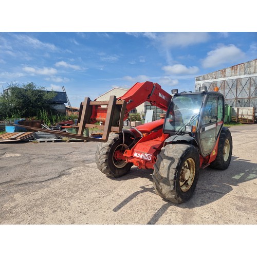 6800 - Manitou MLT 629 Turbo Telescopic handler, complete with Pallet forks
Registration number: W499 JJW
T... 