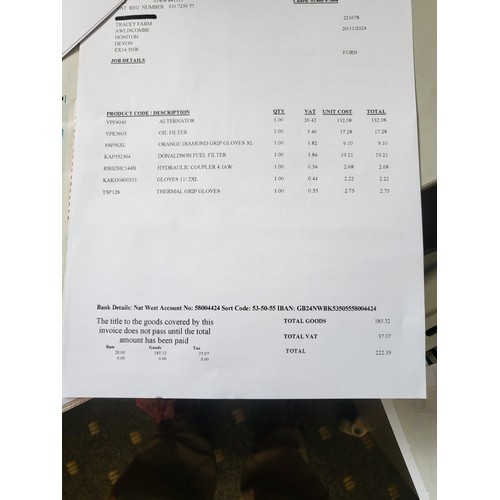 6800 - Manitou MLT 629 Turbo Telescopic handler, complete with Pallet forks
Registration number: W499 JJW
T... 