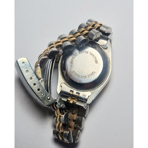 3176 - A 1988 vintage ladies Rolex Oyster Perpetual wristwatch with bracelet and certificate