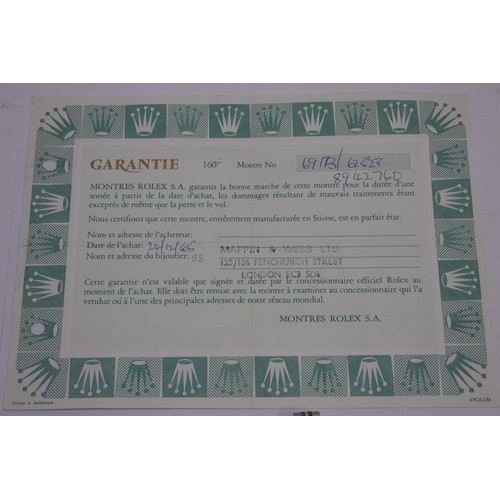 3176 - A 1988 vintage ladies Rolex Oyster Perpetual wristwatch with bracelet and certificate