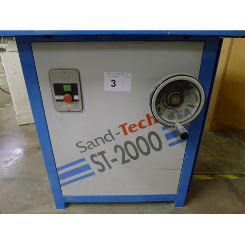 5052 - 1 x Sand-Tech edge sander model ST-2000L, YOM 1995, 3ph, weight approx 250kg