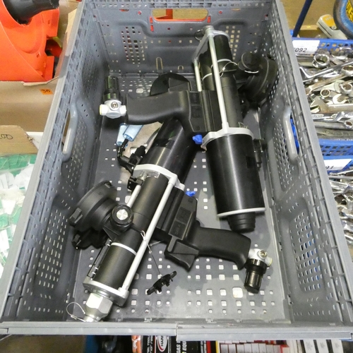 5090 - 2 x Teroson DXH4 mix pack adhesive guns
