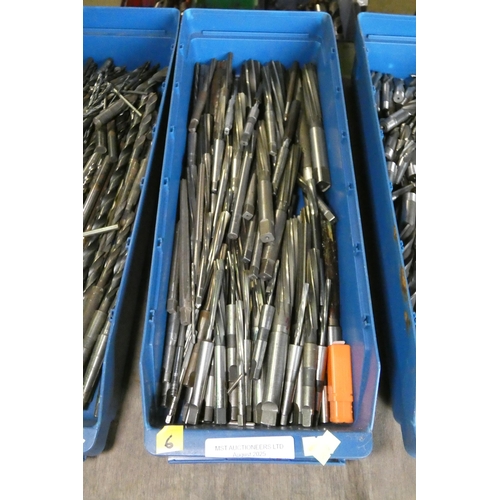 5099 - 1 x blue plastic box containing a quantity of various reamers