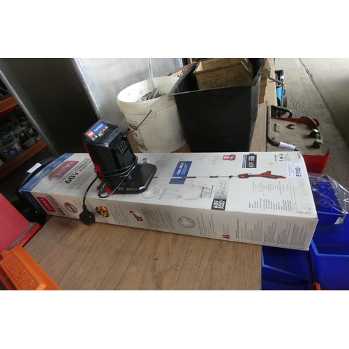 5110 - 1 x Toro Flex Force 60v cordless pole saw (boxed and unused) and 1 x Toro Flex Force 60v battery cha... 