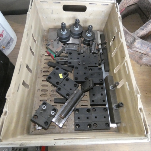 5112 - 1 x plastic tray containing a quantity of various engineering related items. Not practical to list i... 