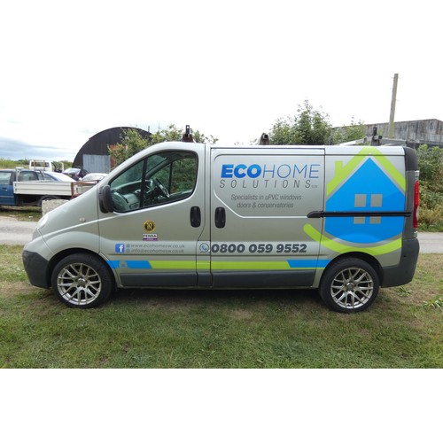 8 - Nissan Primestar DCI 115 SE SWB,
Registration number: LG57 LCZ,
V5: Present,
Odometer reading: 128,9... 