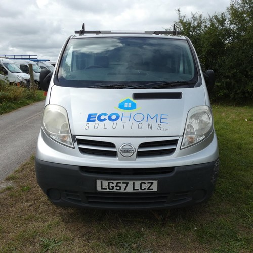 8 - Nissan Primestar DCI 115 SE SWB,
Registration number: LG57 LCZ,
V5: Present,
Odometer reading: 128,9... 