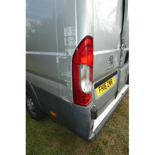 7 - Peugeot Boxer 435 Professional L4,
Registration number: FH16 ZWR,
V5: Not present,
Odometer reading:... 