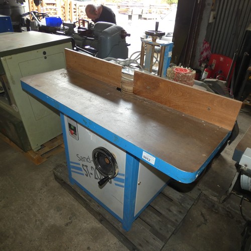 5052 - 1 x Sand-Tech edge sander model ST-2000L, YOM 1995, 3ph, weight approx 250kg