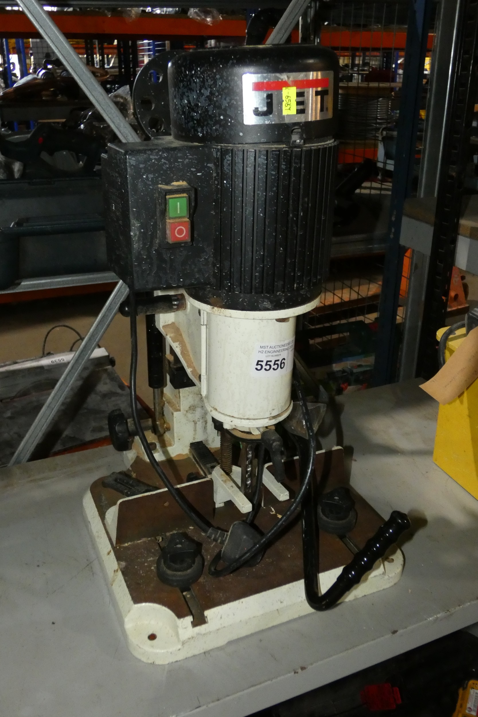 1 x JET bench top chisel mortiser type 701, 240v