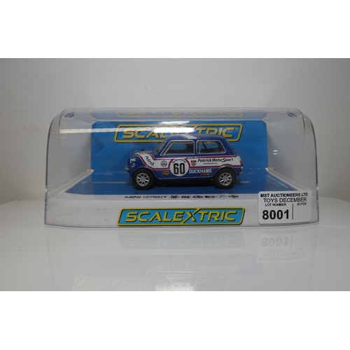 8001 - 1 x Scalextric Mini 1257 GT C4337 boxed slot car