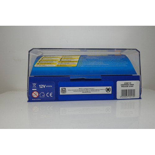 8004 - 1 x Scalextric Morris Mini Police C3213 boxed slot car