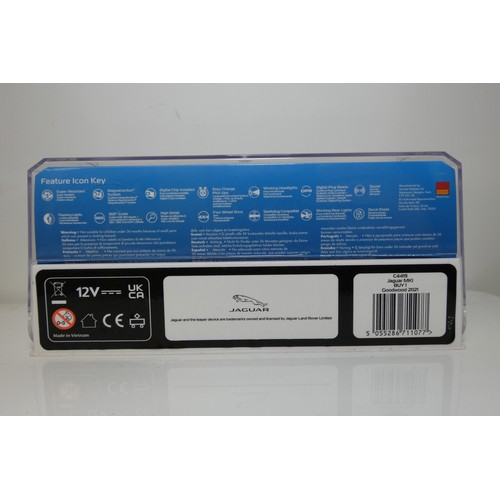 8015 - 1 x Scalextric Mk1 Jaguar Goodwood 2021 C4419 slot car