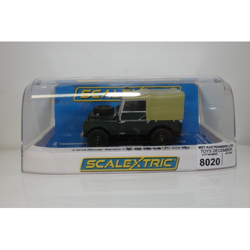 8020 - 1 x Scalextric Land Rover Series 1 C4441 slot car