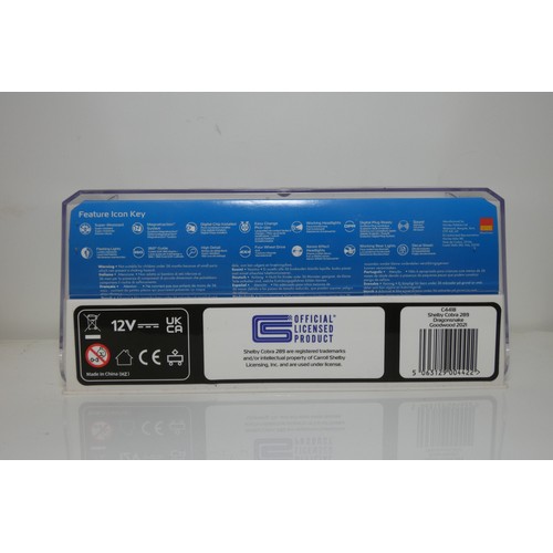 8024 - 1 x Scalextric Shelby Cobra 289 C4418 slot car