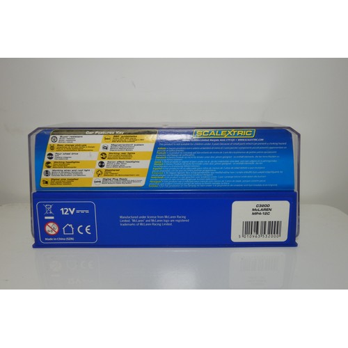 8030 - 2 x Scalextric slot cars - 1 x Lotus Evora C3387 and 1 x McLaren MP4-12C C3200