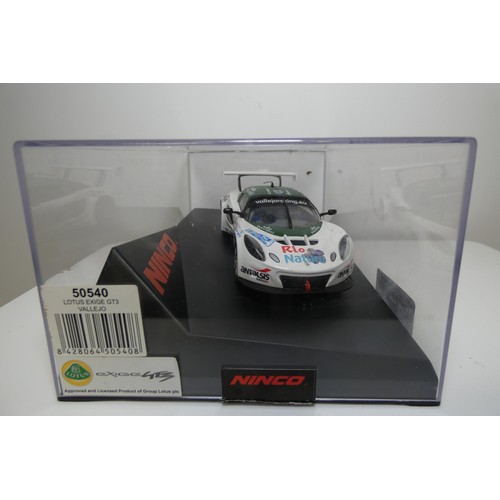 8042 - 1 x Ninco Lotus Exige GT3 Vallejo 50540 slot car