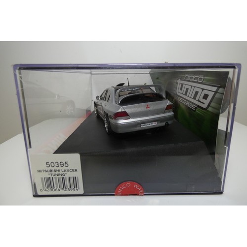 8045 - 1 x Ninco Mitsubishi Lancer Tuning 50395 slot car