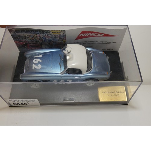 8046 - 1 x Ninco Austin-Healey 3000 91017 slot car