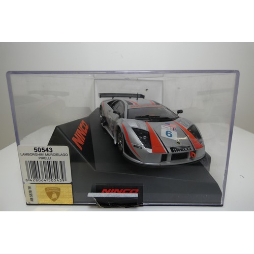 8049 - 1 x Ninco Lamborghini Murcielago Pirelli 50543 slot car