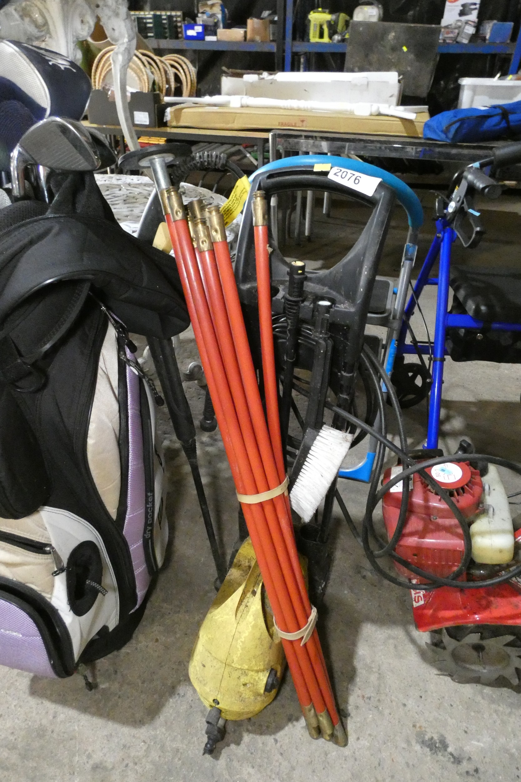 1 x Karcher B202 pressure washer 240v and a set of screw together drain ...
