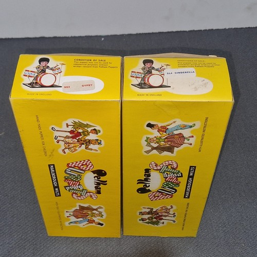 8304 - 2 x Pelham Puppets comprising of 1 x Cinderella and 1 x Gypsy both with box