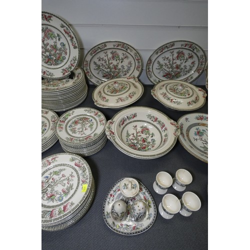 A large quantity of Indian tree patterned dinner, breakfast and tea ware